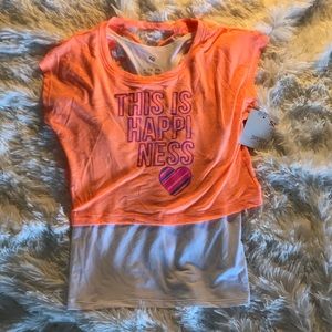 NWT SO Sporty Tee: This Is Happiness